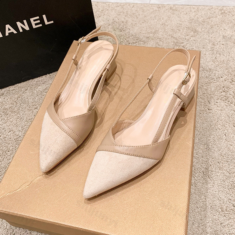 Women Shoes For Walking - 여성 섹시한 Chunky 뒤꿈치 신발 여성