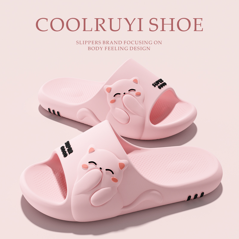 Women'S Shoes For Flat Feet - 커플 만화 고양이 소프트 솔 사이드
