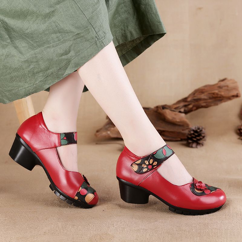 Women'S Shoes Round Toe - 여성용 웨지 럭셔리 하이 퀄리티 디자이너
