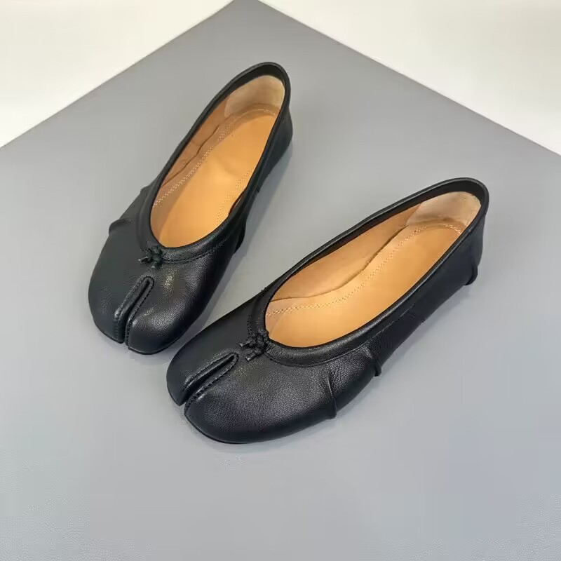 Loafer Flat Women - 새로운 스플릿 토 플랫 슈즈 여성