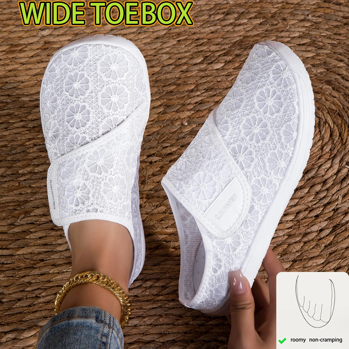 Women'S Shoes For Wide Feet - DJSUNNYMIX 여름 캐주얼 정형외과 넓은 발