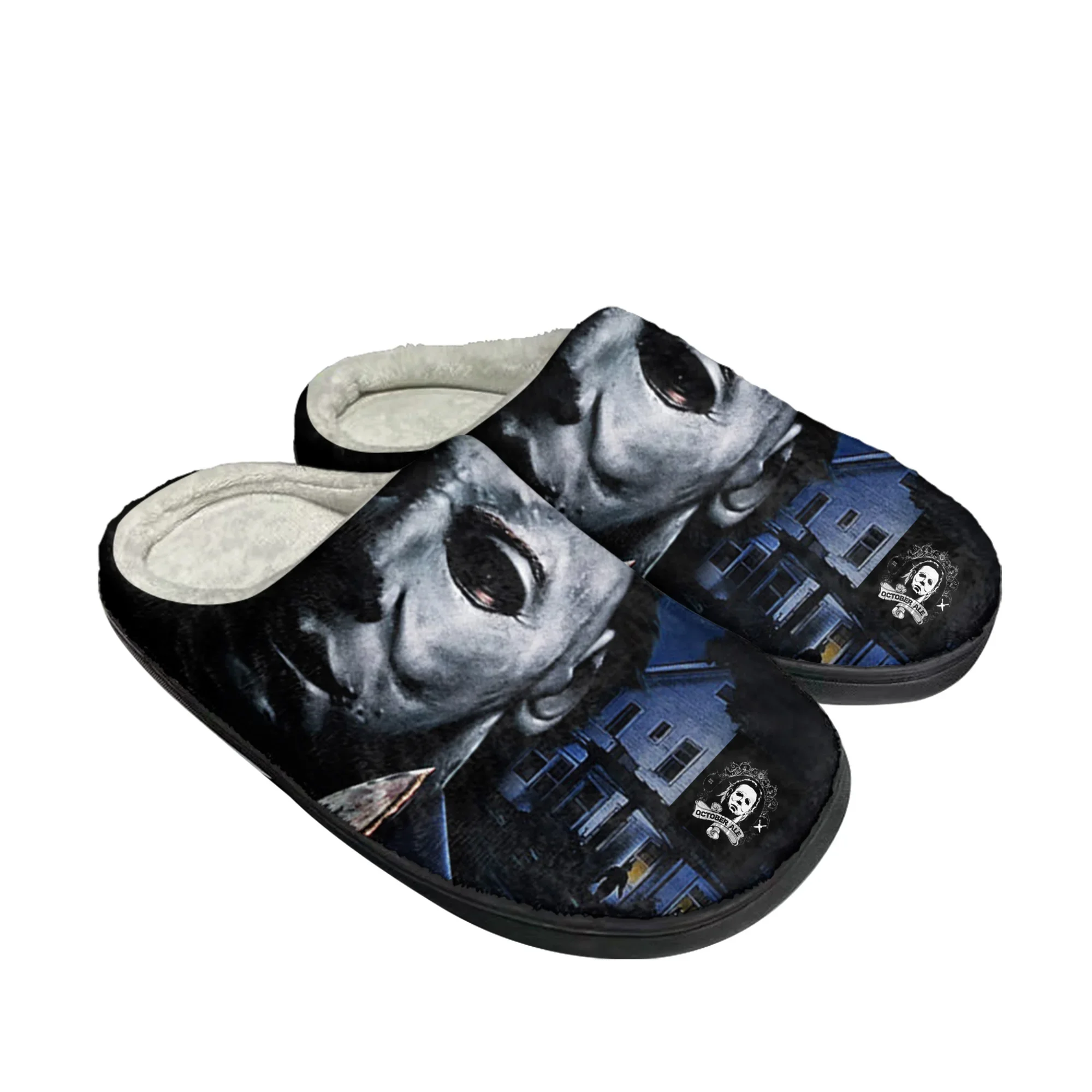 Women Shoes Myer - 호러 할로윈 홈 코튼 맞춤 슬리퍼