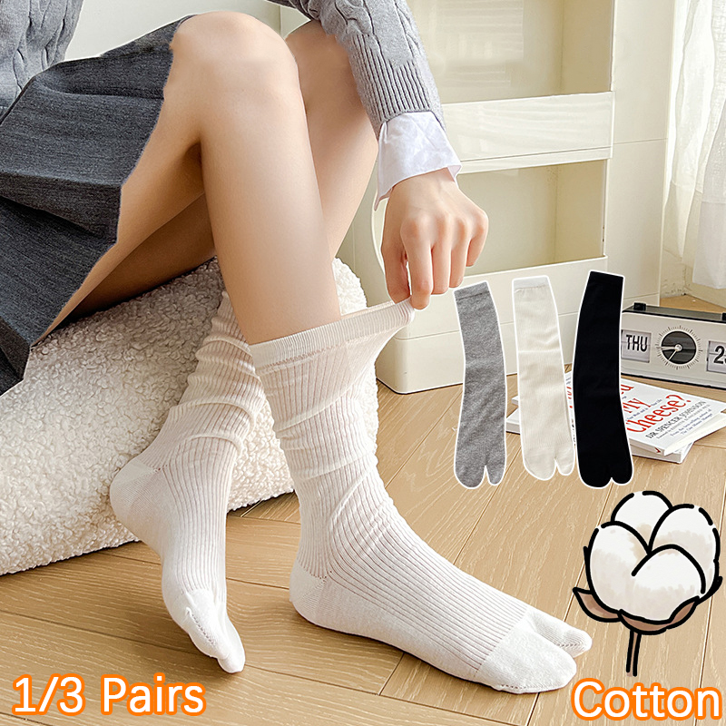 Women'S Shoes For Crews - 여성용 일본산 면 타비 양말 1/3켤레,