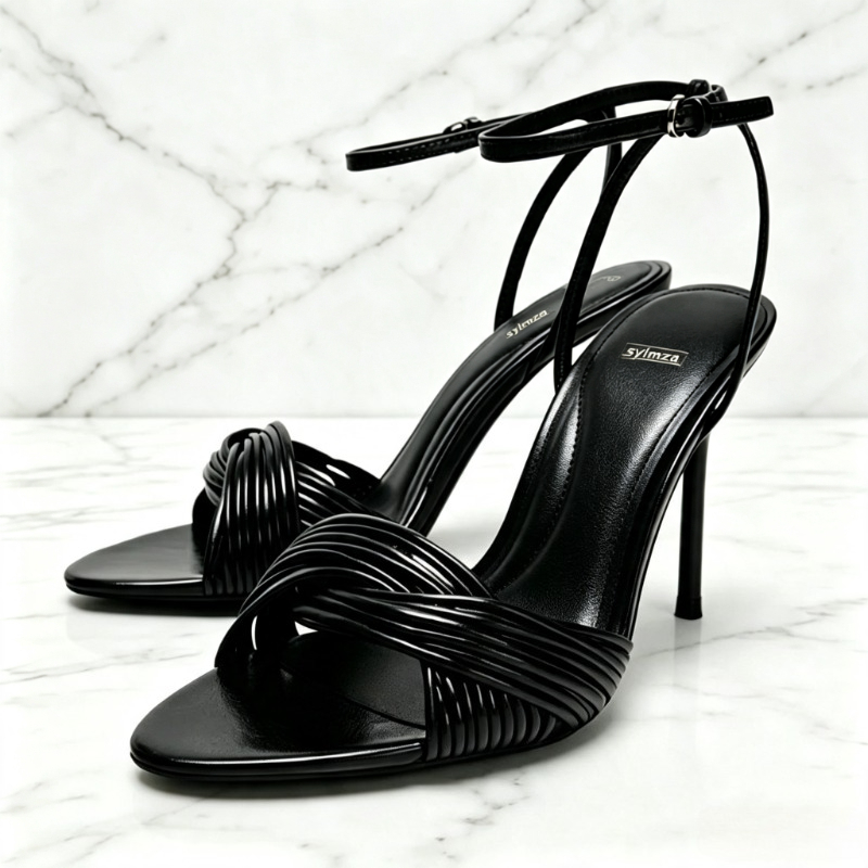 패션 크로스오버 프론트 스트랩 스틸레토 샌들 여성 섹시 - Women Shoes Brand 리뷰 및 가격