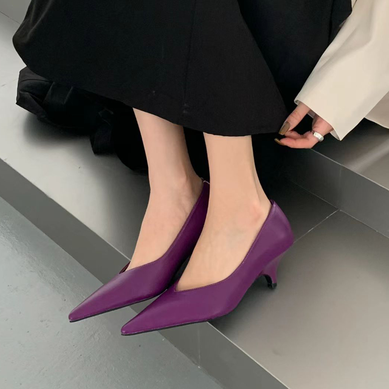 SUOJIALUN 2025 봄 신상 여성 펌프스 슈즈  - Women Shoes Brand 리뷰 및 가격