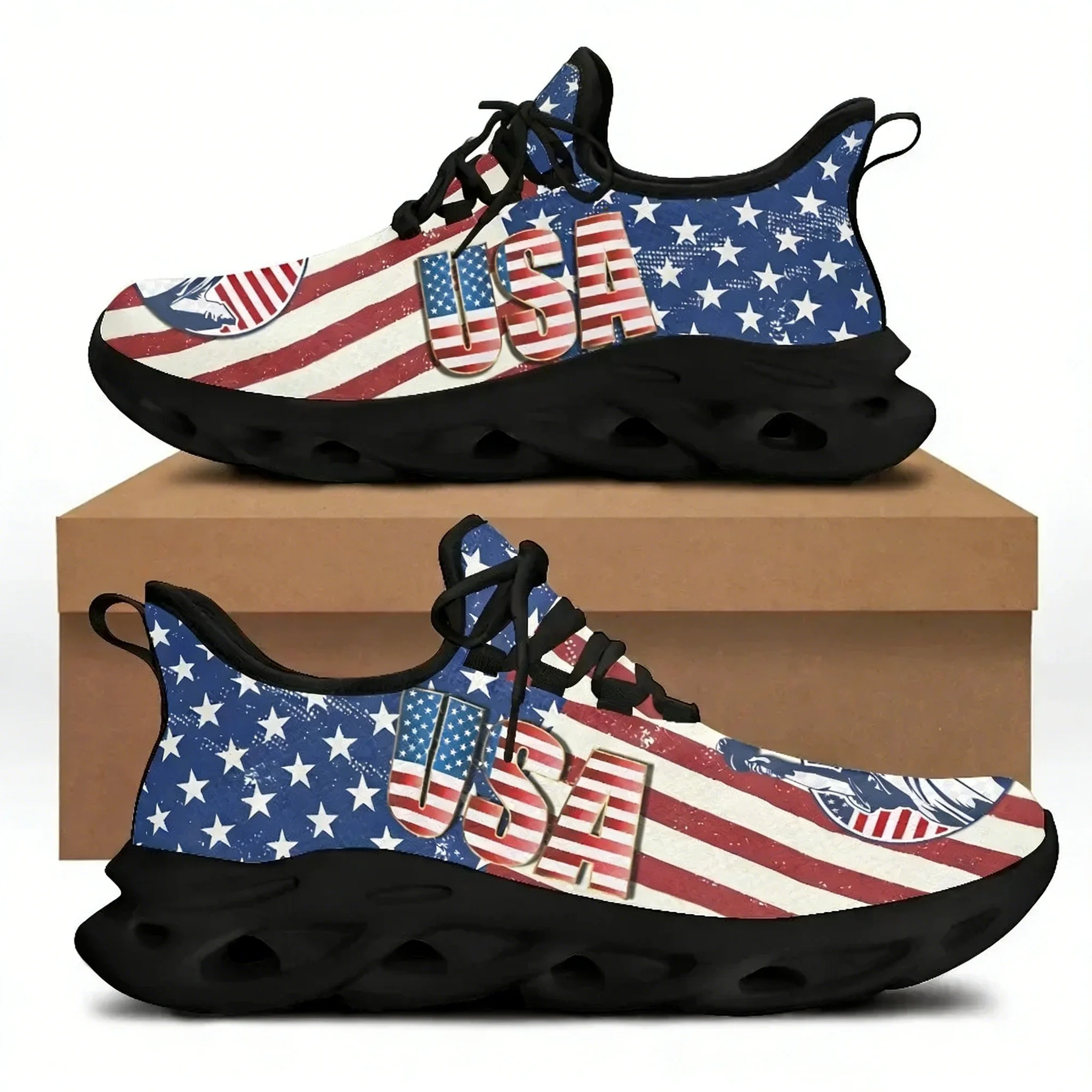 7.4 미국 국기 자유의 여신상 프린트 여성용 플랫 슈 - Women'S Shoes Liberty 리뷰 및 가격