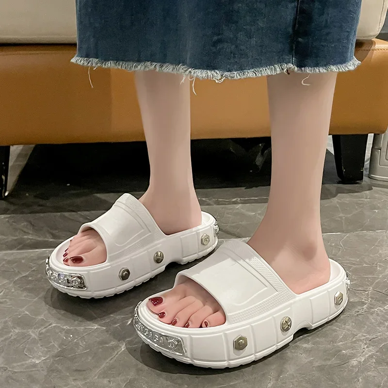 여름 남녀 공용 스타일 비치 하프 슬리퍼 편안하고 통기 - Women'S Shoes For Flat Feet 리뷰 및 가격