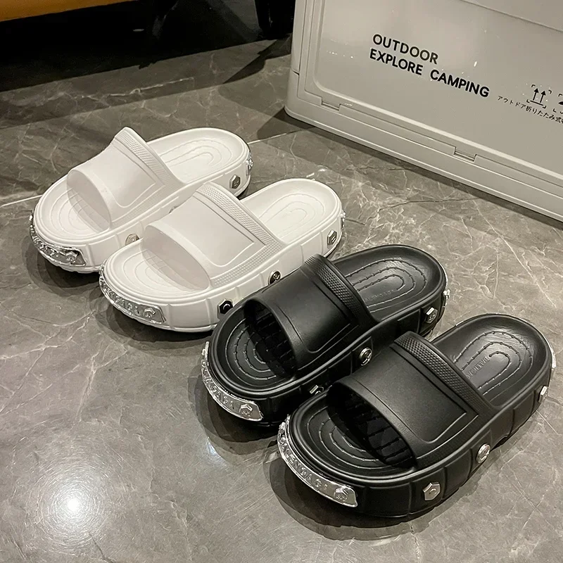 여름 남녀 공용 스타일 비치 하프 슬리퍼 편안하고 통기 - Women'S Shoes For Flat Feet 리뷰 및 가격