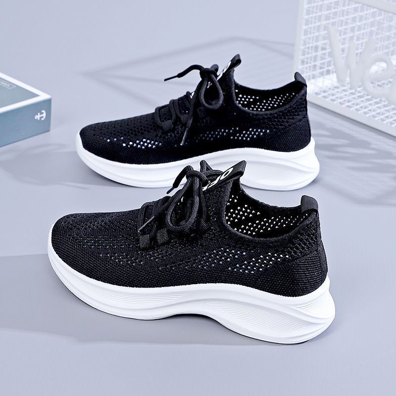 여름용 통기성 메쉬 여성 스니커즈 플랫폼 굽 두꺼운 키 - Women'S Shoes Hey Dude 리뷰 및 가격