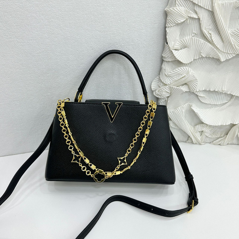 2025 럭셔리 고급 여성 V자형 메탈 체인 핸드백 인 - Women'S Shoes Louis Vuitton 리뷰 및 가격