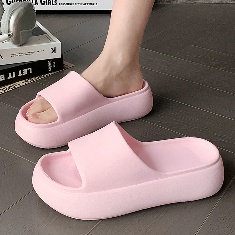 두꺼운 바닥 6cm 핑크 여성용 실내 슬리퍼 가볍고 부 - Women'S Shoes For Flat Feet 리뷰 및 가격