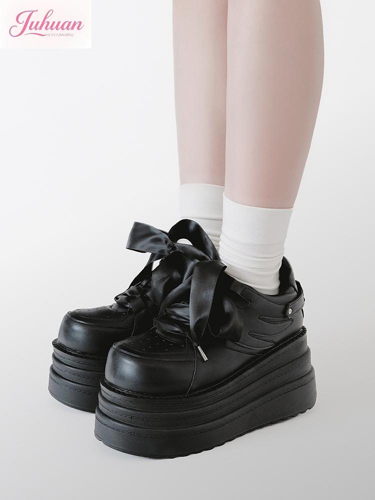 패션 오리지널 서브컬쳐 일본 Y2k 두꺼운 밑창 머핀  - Women'S Shoes Y2K 리뷰 및 가격