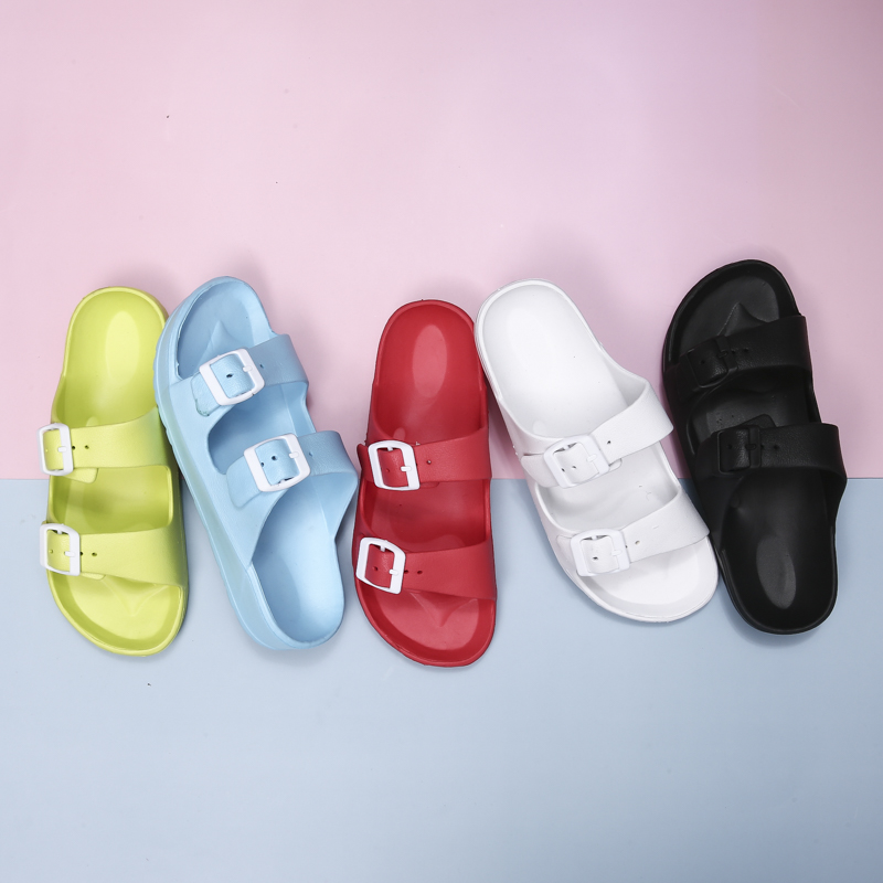 가벼운 조절 가능한 EVA 샌들, 커플용 이중 스트랩, - Women'S Shoes For Flat Feet 리뷰 및 가격