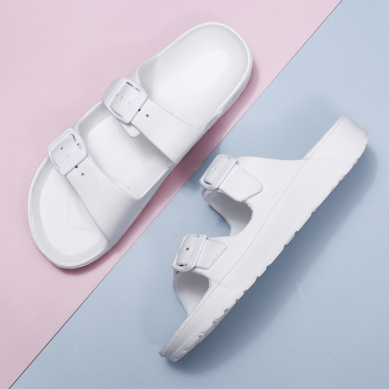 가벼운 조절 가능한 EVA 샌들, 커플용 이중 스트랩, - Women'S Shoes For Flat Feet 리뷰 및 가격