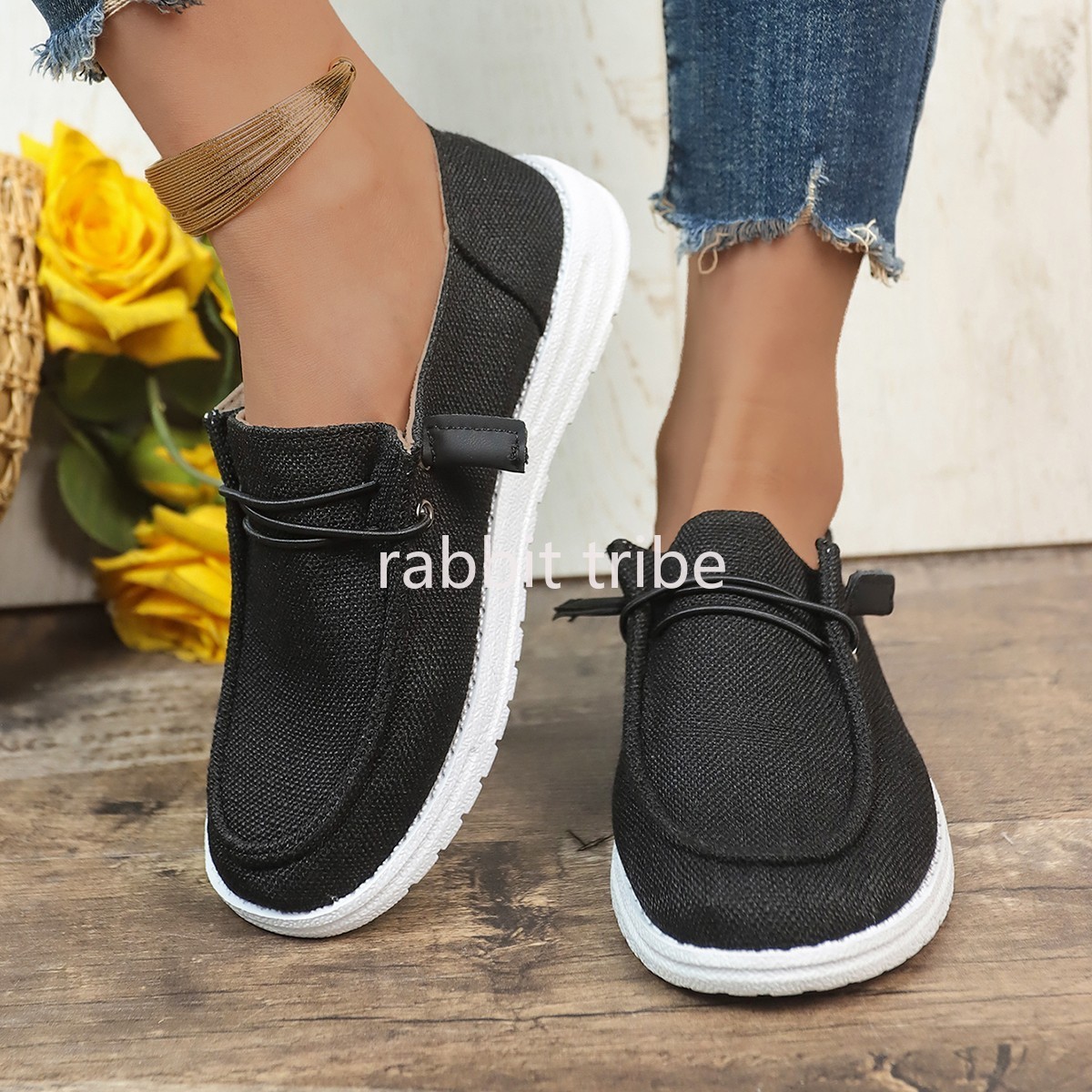2026년 신상 트렌디 캔버스 캐주얼 스포츠 슈즈 편안 - Loafer Flat Women 리뷰 및 가격