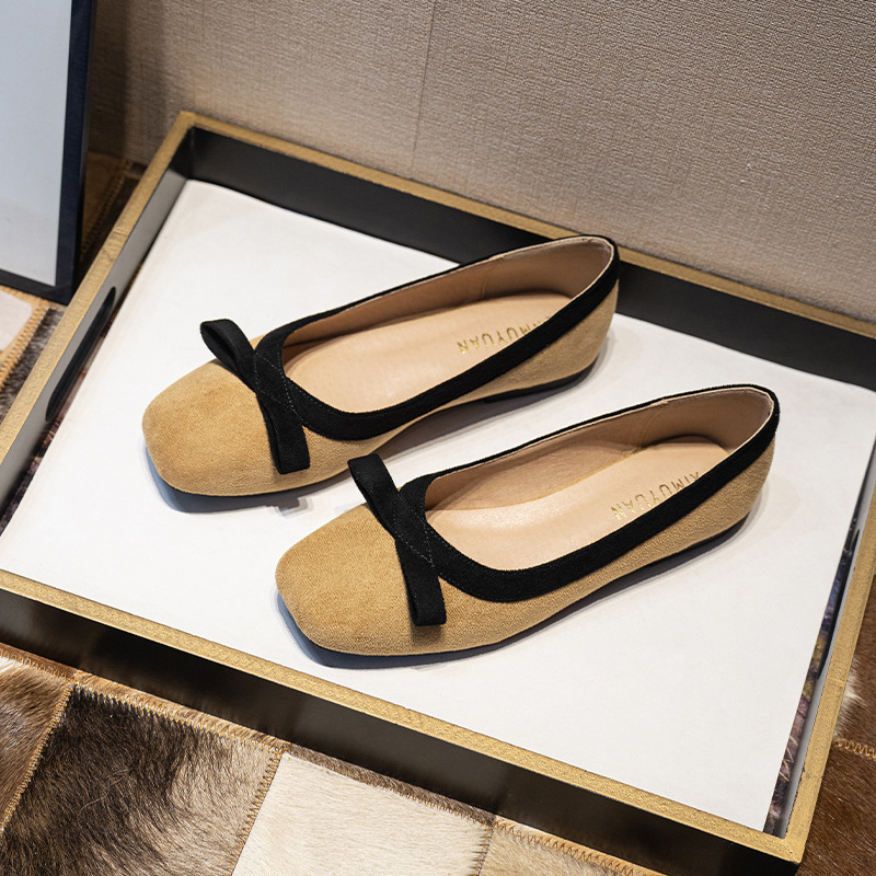 큰 사이즈 여성 플랫 슈즈 부드러운 벨벳 표면 와이드  - Loafer Flat Women 리뷰 및 가격