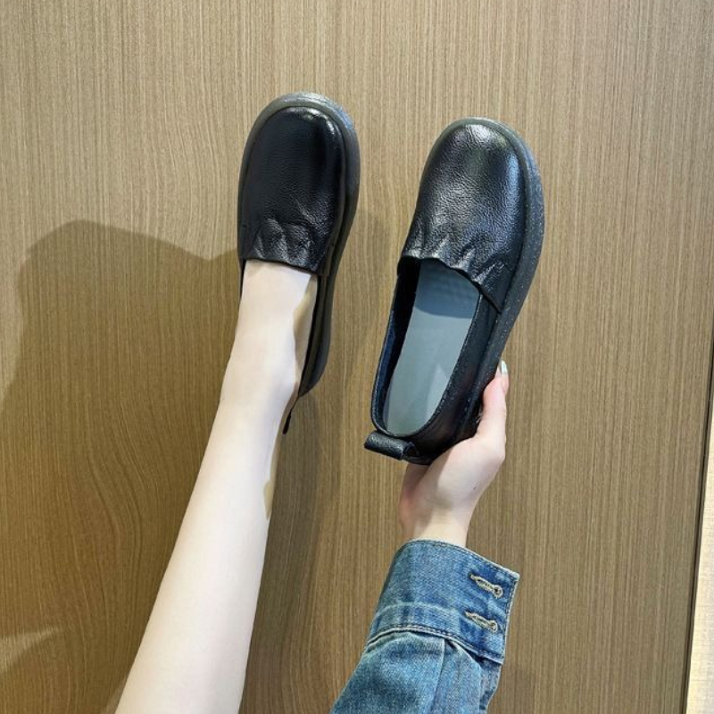 봄과 가을 ​ 여성용 화이트 로퍼 신발 2025년 신상 - Loafer Flat Women 리뷰 및 가격
