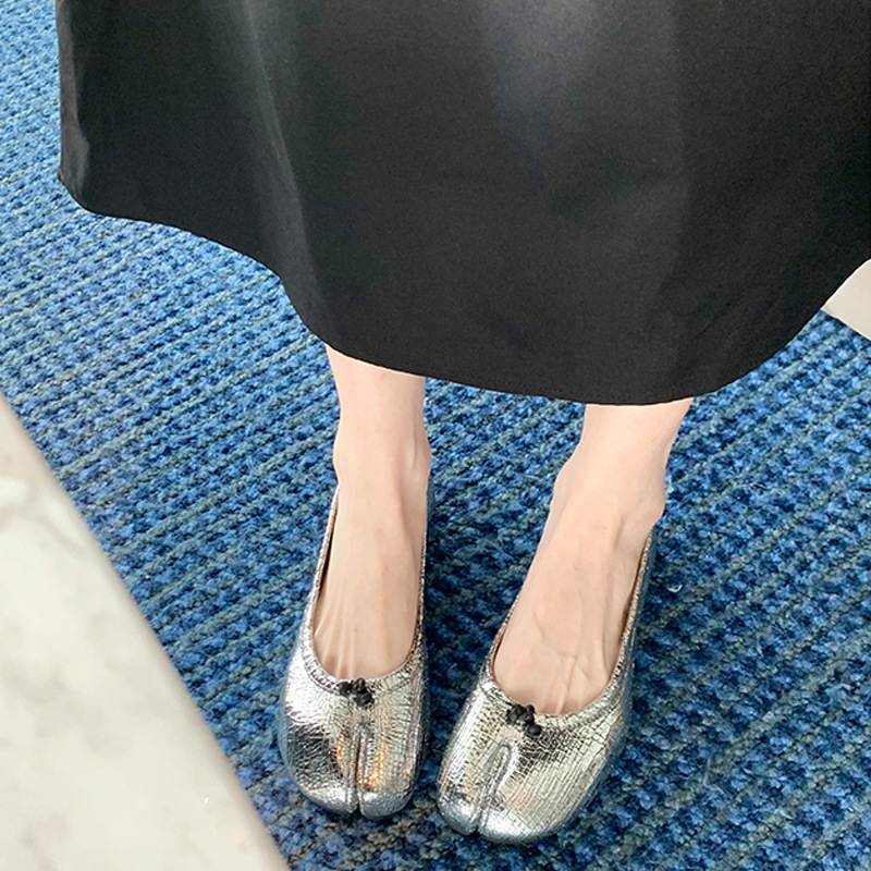 여성용 빈티지 스플릿 토 메리 제인 플랫 슈즈 부드러운 - Women Shoes For Walking 리뷰 및 가격