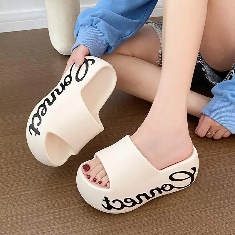 EVA 두꺼운 굽 여성 샌들 여름 패션 야외 비치 샌들 - Women'S Shoes For Flat Feet 리뷰 및 가격