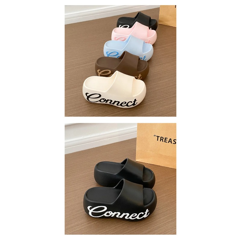 EVA 두꺼운 굽 여성 샌들 여름 패션 야외 비치 샌들 - Women'S Shoes For Flat Feet 리뷰 및 가격