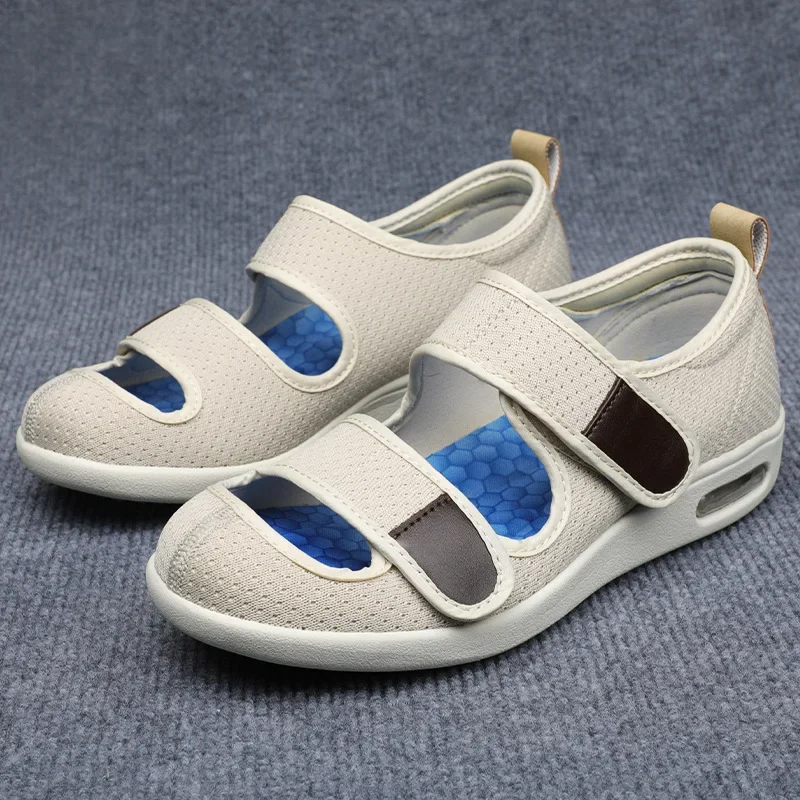 XIHAHA 여성 샌들 정형 외과 넓은 발 부은 신발  - Women'S Shoes For Wide Feet 리뷰 및 가격