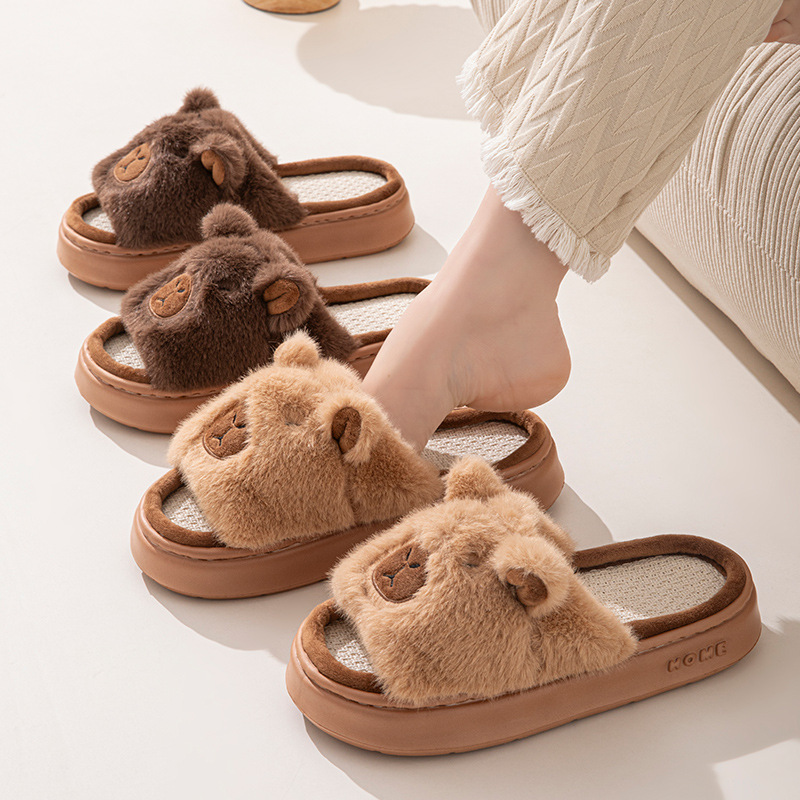 헴프 카툰 여성 슬리퍼 홈 플랫 캐주얼 봄 여름 럭셔리 - Women'S Shoes For Flat Feet 리뷰 및 가격