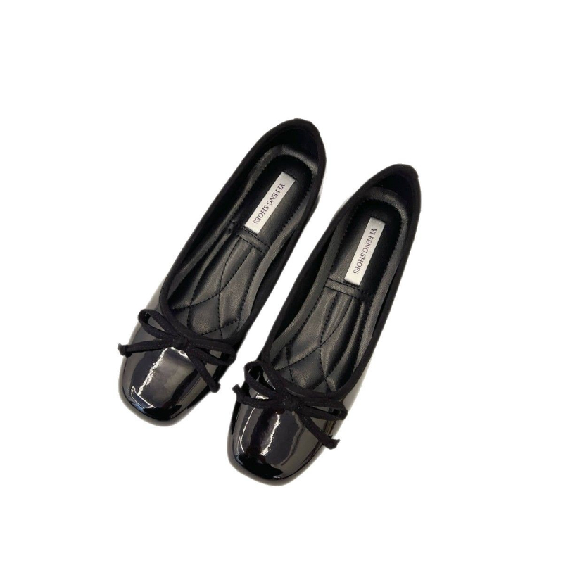 얕은 여성용 부드러운 라운드 플랫 슈즈, 슬라이드 풋웨 - Women'S Shoes Round Toe 리뷰 및 가격