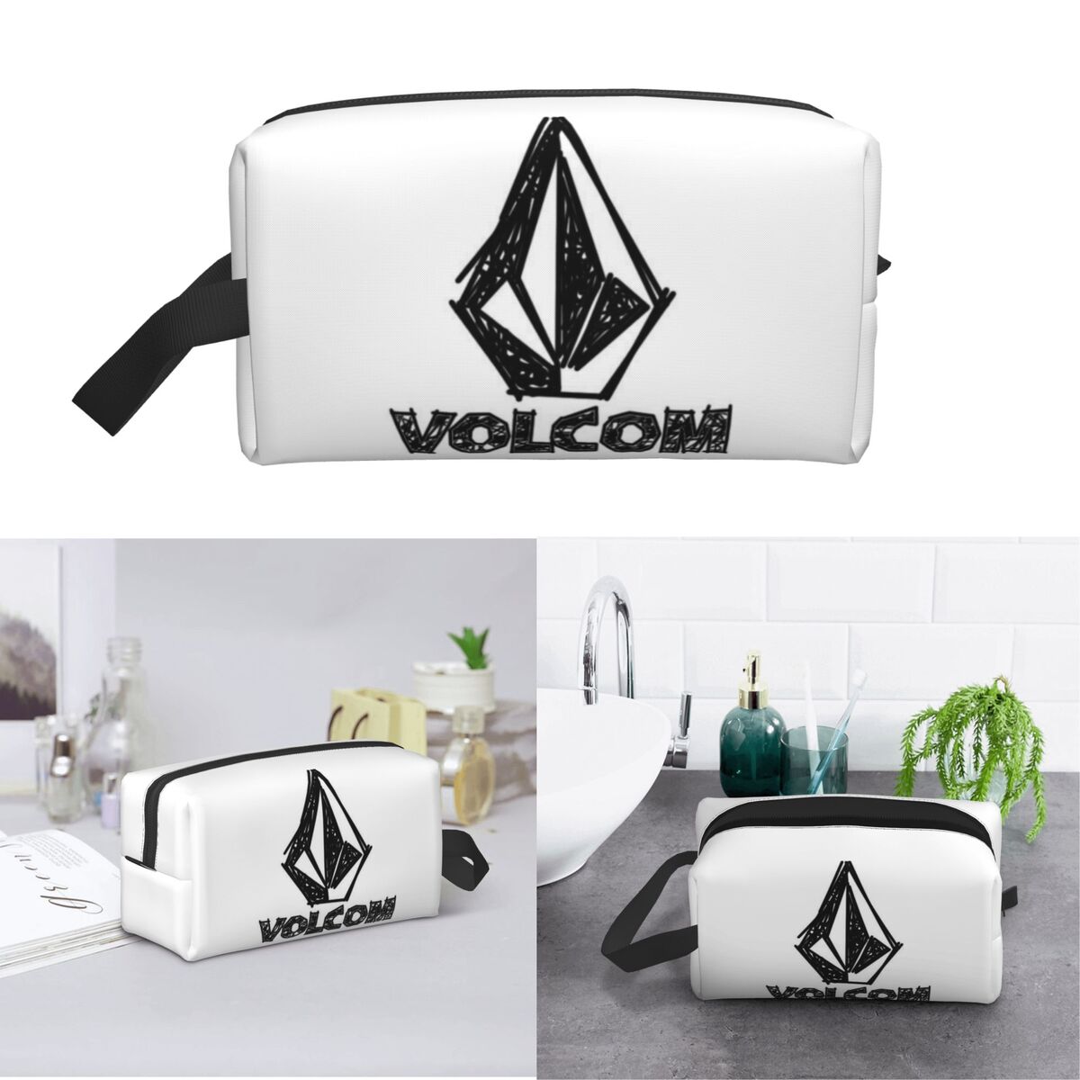V-Volcom 로고 메이크업 가방 화장품 정리함 보관 - Women'S Shoes Louis Vuitton 리뷰 및 가격