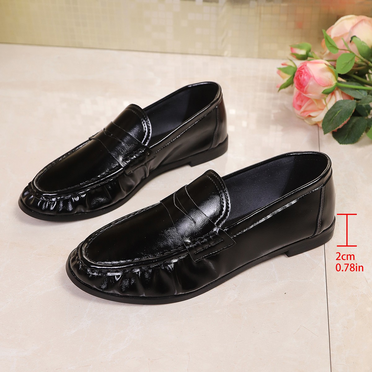 2026년 여름 영국 스타일 여성용 블랙 워크 플랫 슈 - Loafer Flat Women 리뷰 및 가격