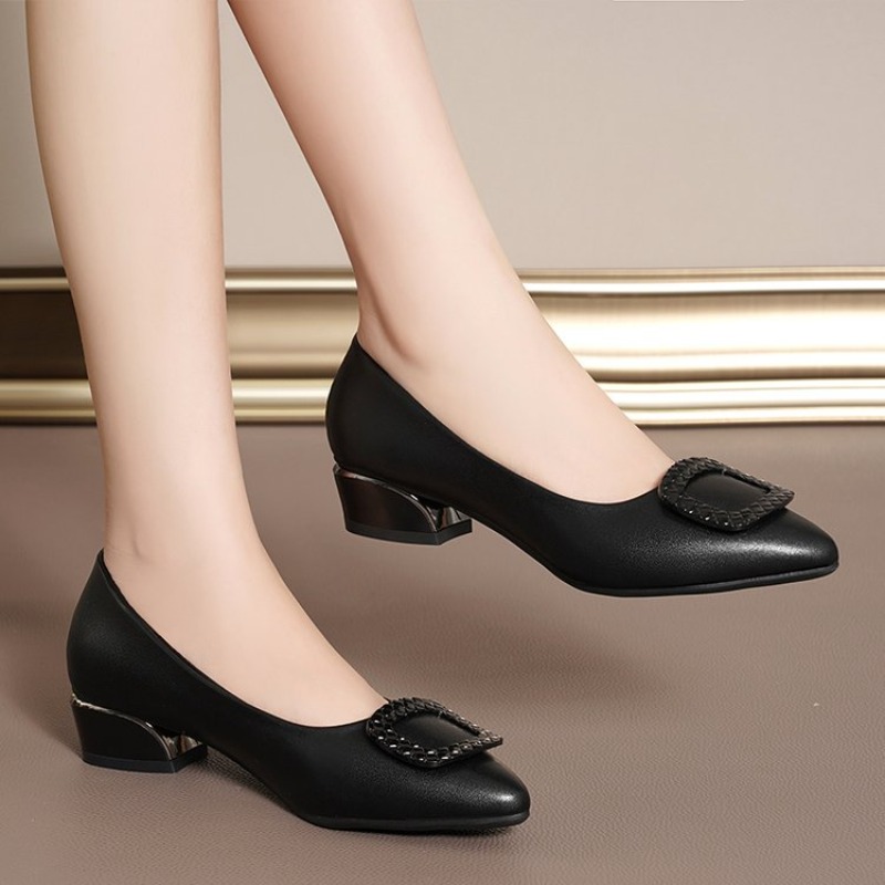 전문직 여성용 하이힐 워크 슈즈 부드러운 밑창 청키 힐 - Women'S Shoes For Crews 리뷰 및 가격