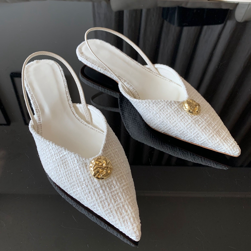2025 신상 여성 샌들 패션 포인티드 토 얕은 슬립온 - Women Shoes Brand 리뷰 및 가격