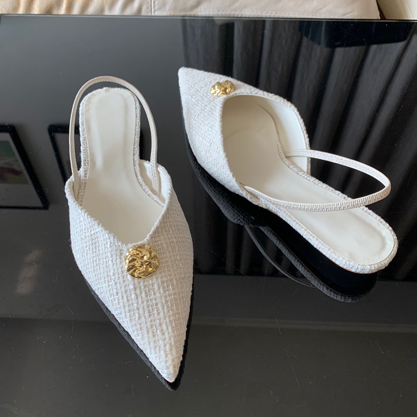 2025 신상 여성 샌들 패션 포인티드 토 얕은 슬립온 - Women Shoes Brand 리뷰 및 가격